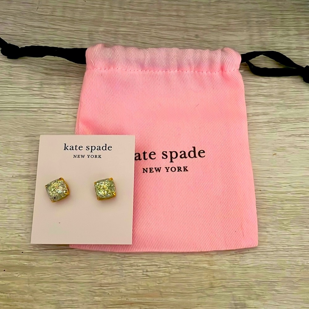 New Kate spade opal earrings